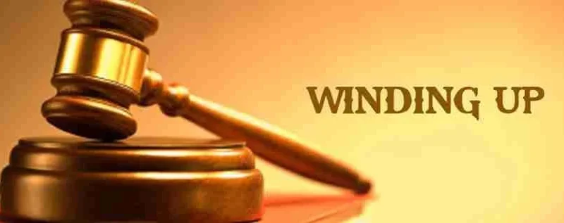 Legal procedures for winding up a company