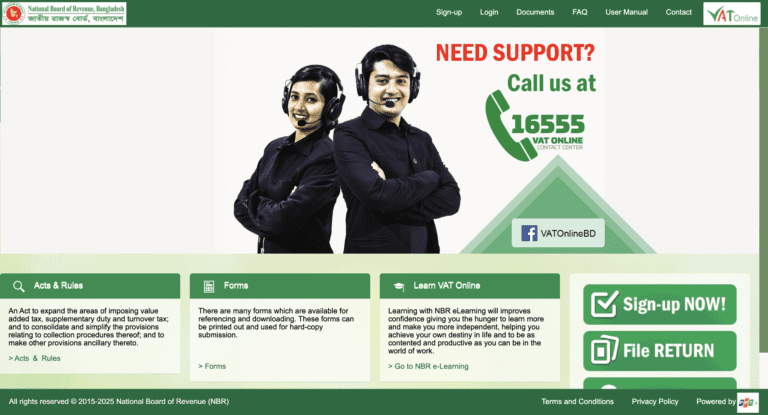 Online VAT Return